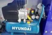 Hyundai air comprassors 24 ltr & 50 ltr. Oil & oil free