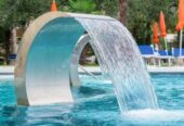 Lion power turbine swimming pools