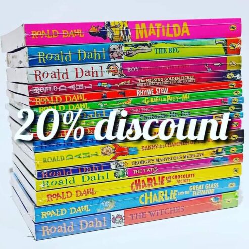 Pack of 16 Roald Dhal Books Series Ages 7 – 11