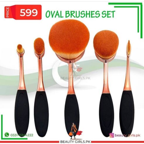 Oval Brush Set