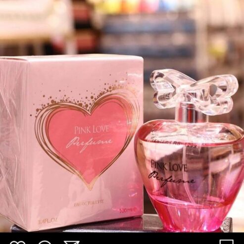 The amazing Pink Love Perfume for Ladies