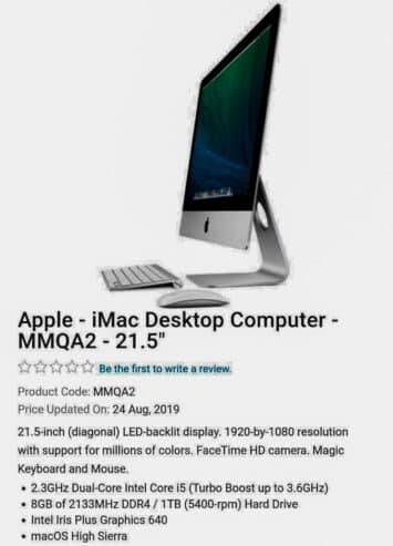 iMac MMQA2 Desktop