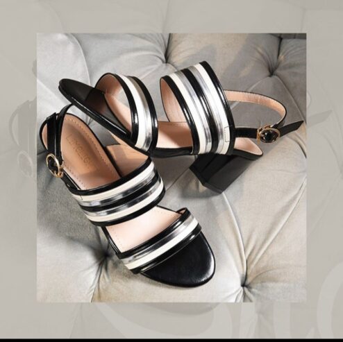 Striped Heels –