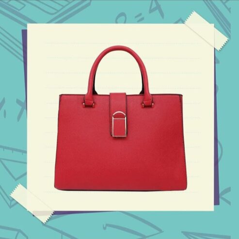 Bright Red Hand Bag