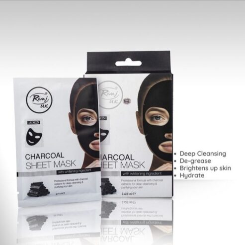 Rivaj UK Charcoal Sheet Mask