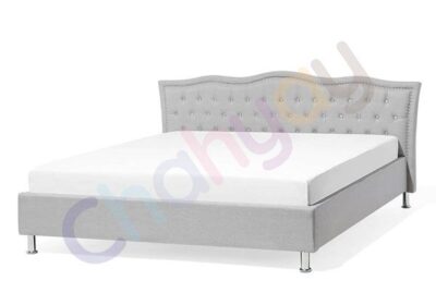 Super King Size Bed with Storage Grey