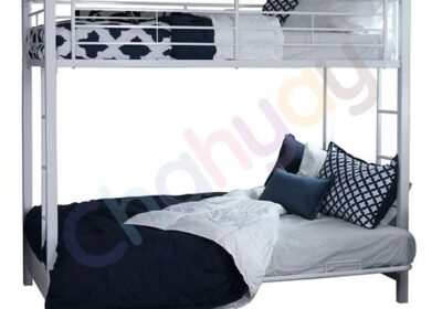 Skip to the end of the images gallery Skip to the beginning of the images gallery Kids White Metal Bunk Bed