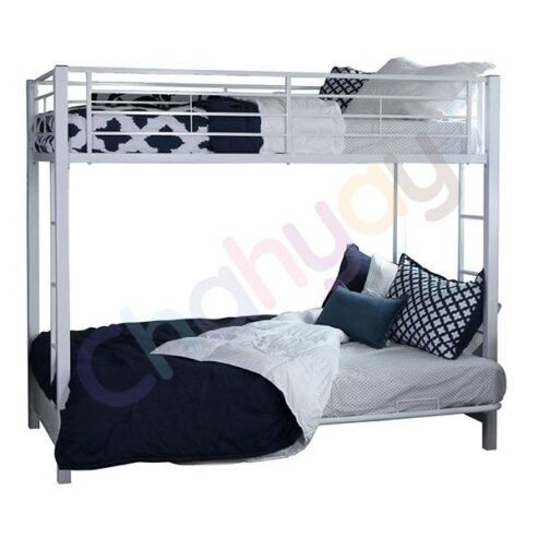 Skip to the end of the images gallery Skip to the beginning of the images gallery Kids White Metal Bunk Bed