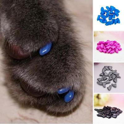 Soft Cat Pet Nail Caps Claw Control Paws