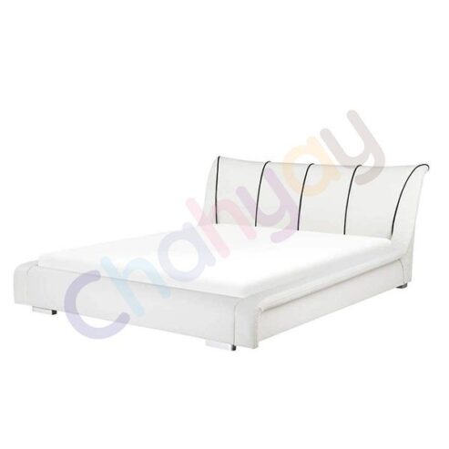 Skip to the end of the images gallery Skip to the beginning of the images gallery Leatherite Super King Size LED Bed White