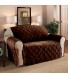 SS 6 Seater Brown Sofa Coat/Cover