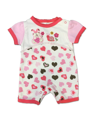 Interlocked Cotton Imported Romper For Baby Girl