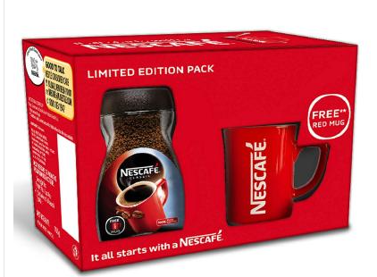 Nescafe Coffee Classic 100G Mug Pack