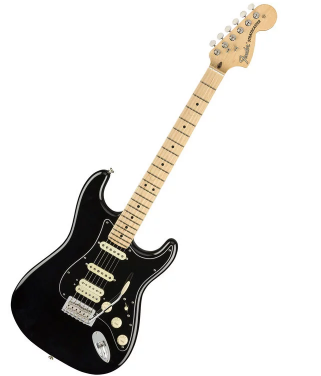 Fender American Performer Stratocaster HSS – Black with Maple Fingerboard