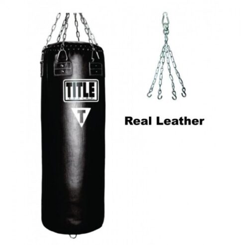 Heavy Weight Strong Boxing Bag With Chain – 4ft – Black