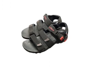 Adidas Men’s 3-Strip Sports Sandal – Black 6155