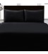 Khas stores DYED BLACK BED SHEET QUEEN 102″ x 95″ By Khas stores