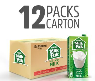 MilkPak 1000ml Carton Bachat Pack