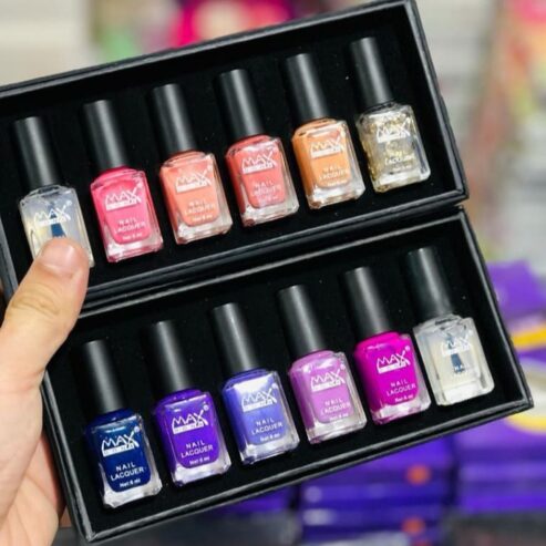 Max pack of 6 nail paint price