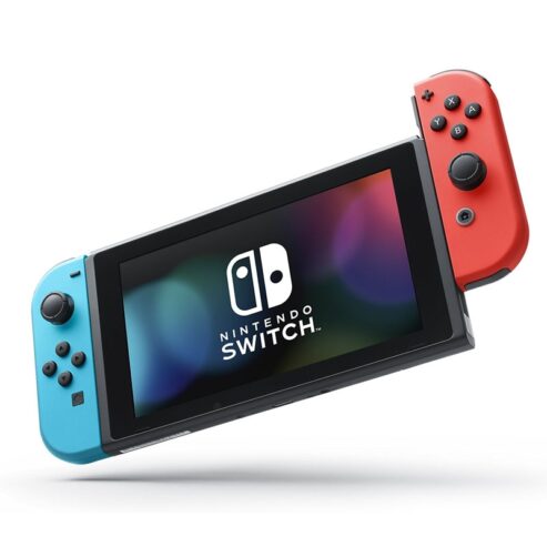 Nintendo Switch 32GB Gaming Console – Black/Red/Blue
