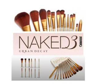 The AZY Naked 3 Makeup Brushes